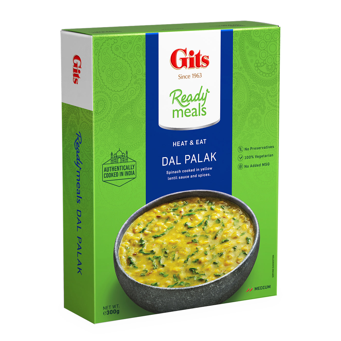 Gits Dal Palak (Medium Spicy) 300g