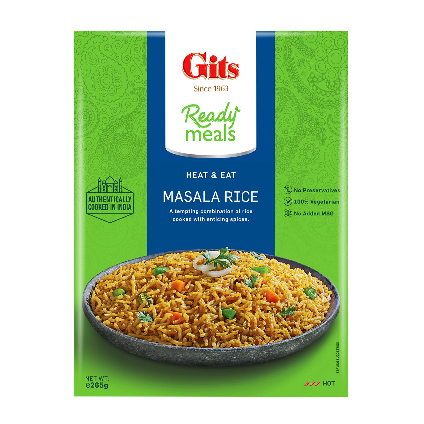 Gits Masala Rice (Hot) 265g
