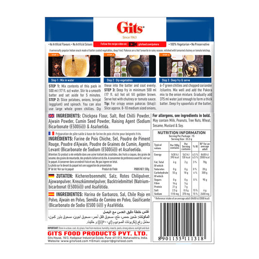 Gits Pakora Snack Mix 500g