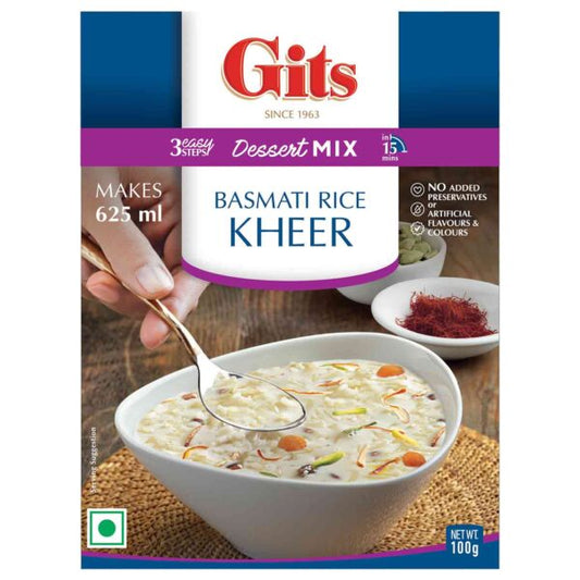 Gits Basmati Rice Kheer Instant Dessert Mix 100g
