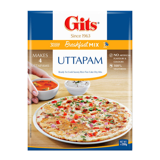 Gits Uttapam Instant Breakfast Mix 200g