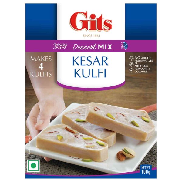 Gits Kesar Kulfi Dessert Mix 100g
