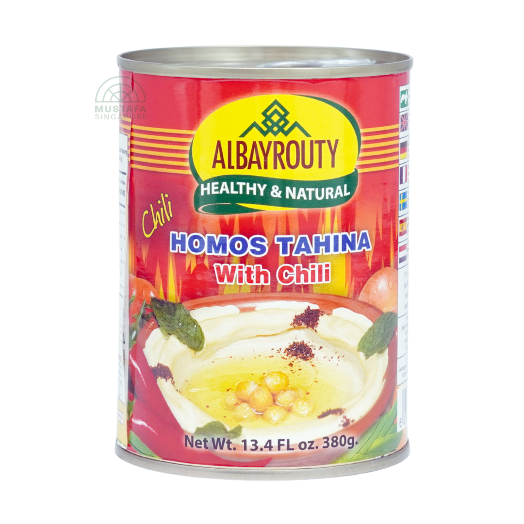 Albayrouty Homos Tahina with Chili 380g