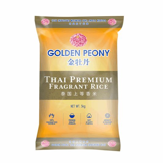 Golden Peony Thai Premium Fragrant Rice 5kg