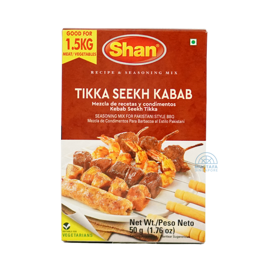Shan Tikka Seekh Kabab Seasoning Mix 50g