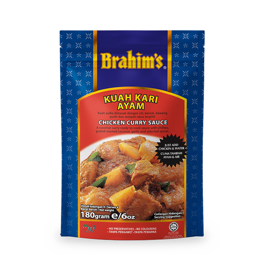 Brahim's Curry chicken Sauce 180g