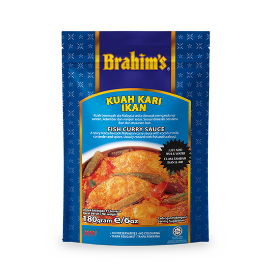 Brahim's Fish Curry Sauce 180g