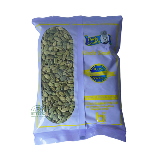 Uncle Cook's Spices Whole Grain Cardamom 250g