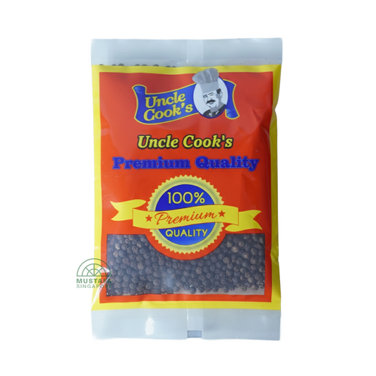 Uncle Cook's Spices Whole Black Pepper 100g