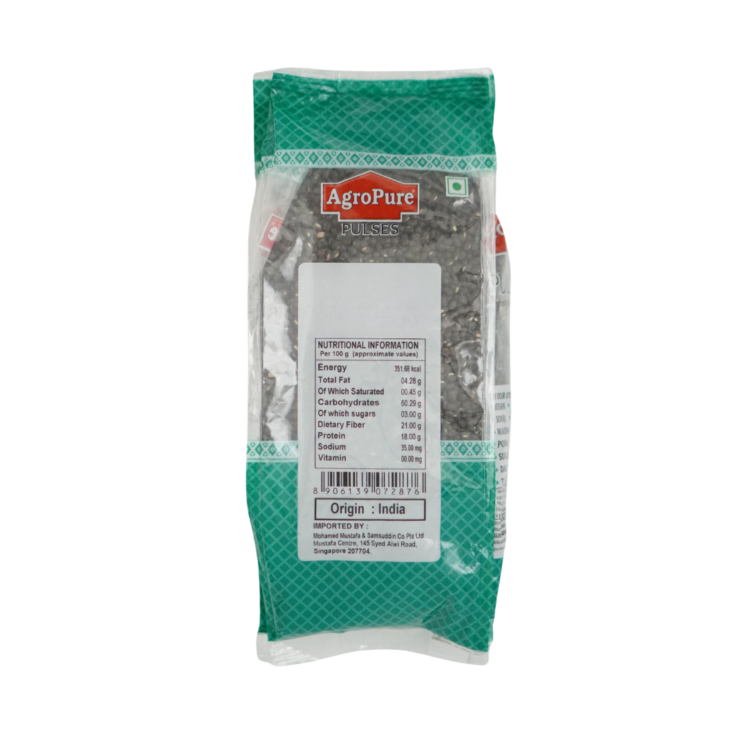 AgroPure Urad Whole 1000g