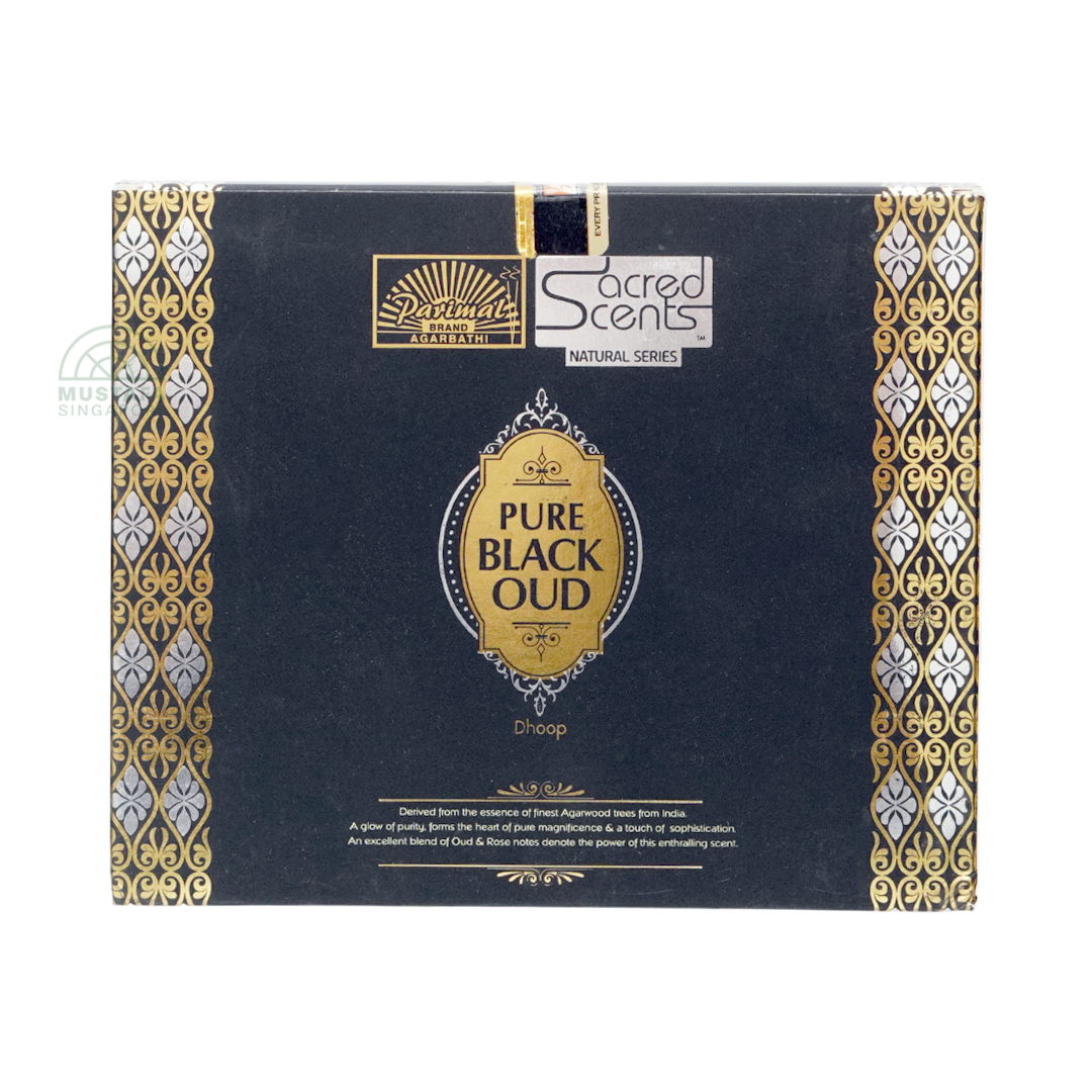 Sacred Scents Pure Black Oud Dhoop