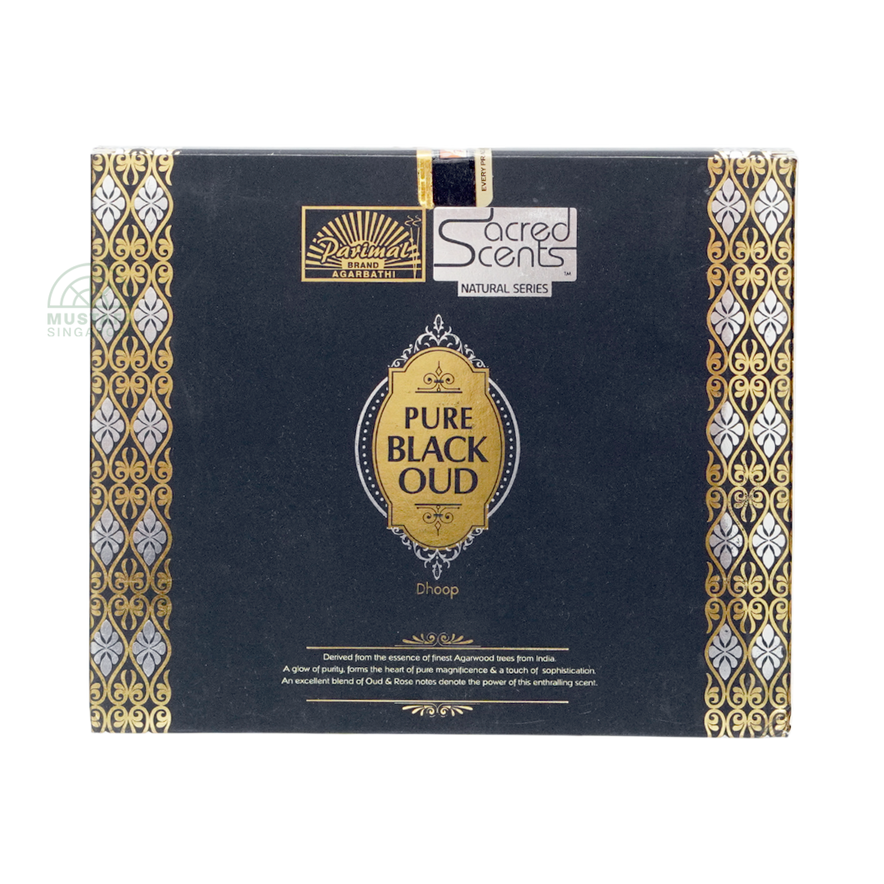 Sacred Scents Pure Black Oud Dhoop