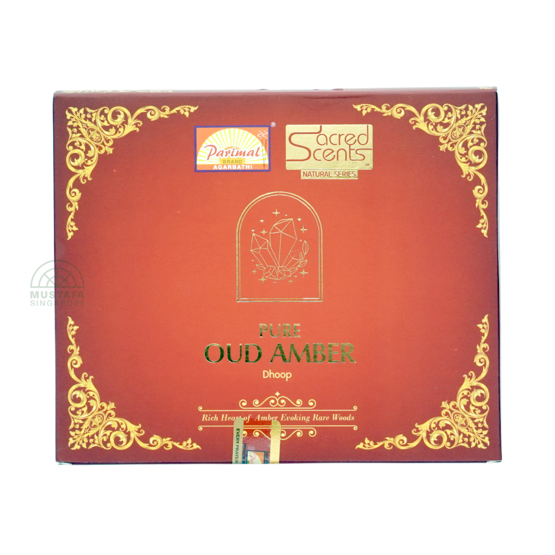 Sacred Scents Pure Oud Amber Dhoop