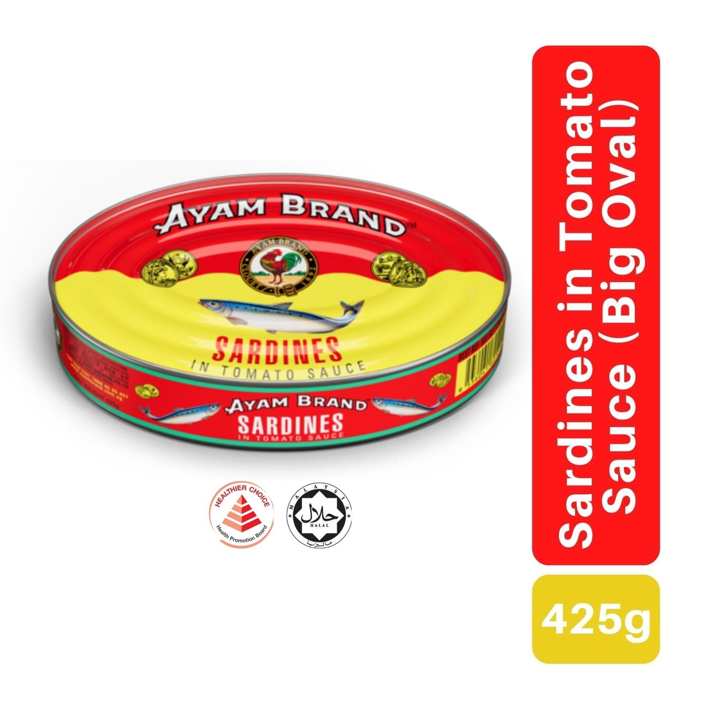 Ayam Brand Sardines Big Oval 425g