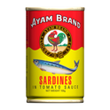 Ayam Brand Sardines in Tomato Sauce (Jitney) 155g