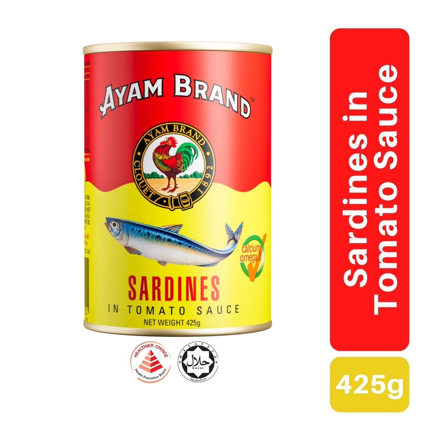 Ayam Brand Sardines (Tall) 425g