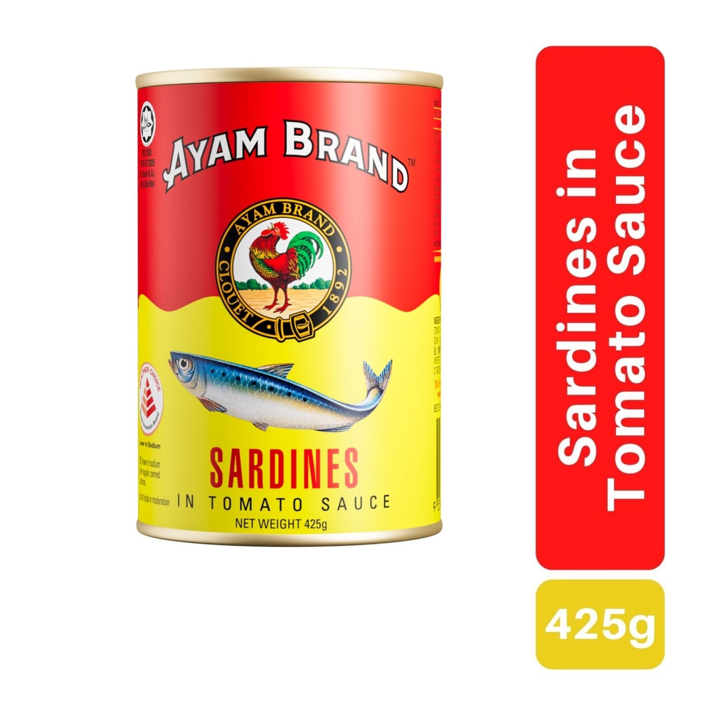 Ayam Brand Sardines (Tall) 425g