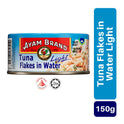 Ayam Brand Tuna Flakes in Water Light 150g