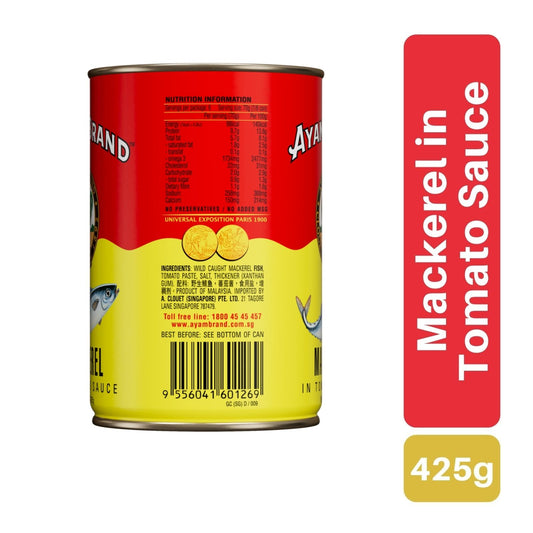 Ayam Brand Mackerel Tall 425g