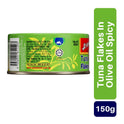 Ayam Brand Tuna Flakes Extra Virgin Olive Oil Spicy 150g