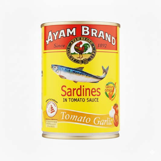 Ayam Brand Sardines Tomato Garlic 425g