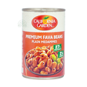 California Garden Premium Fava Beans Plain Medammes 450g