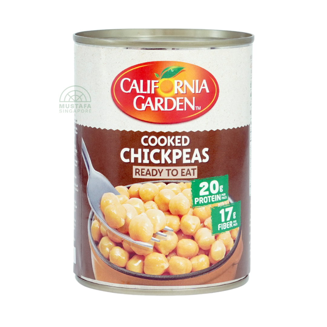 California Garden Cooked Chickpeas (Ready to Eat) 400g