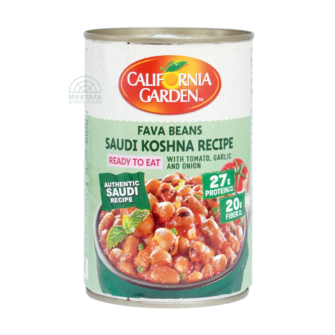 California Garden Fava Beans Saudi Koshna Recipe (Ready to Eat) 450g