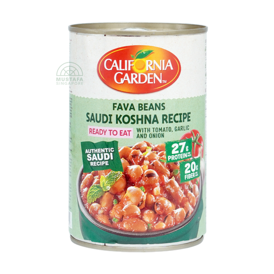 California Garden Fava Beans Saudi Koshna Recipe (Ready to Eat) 450g