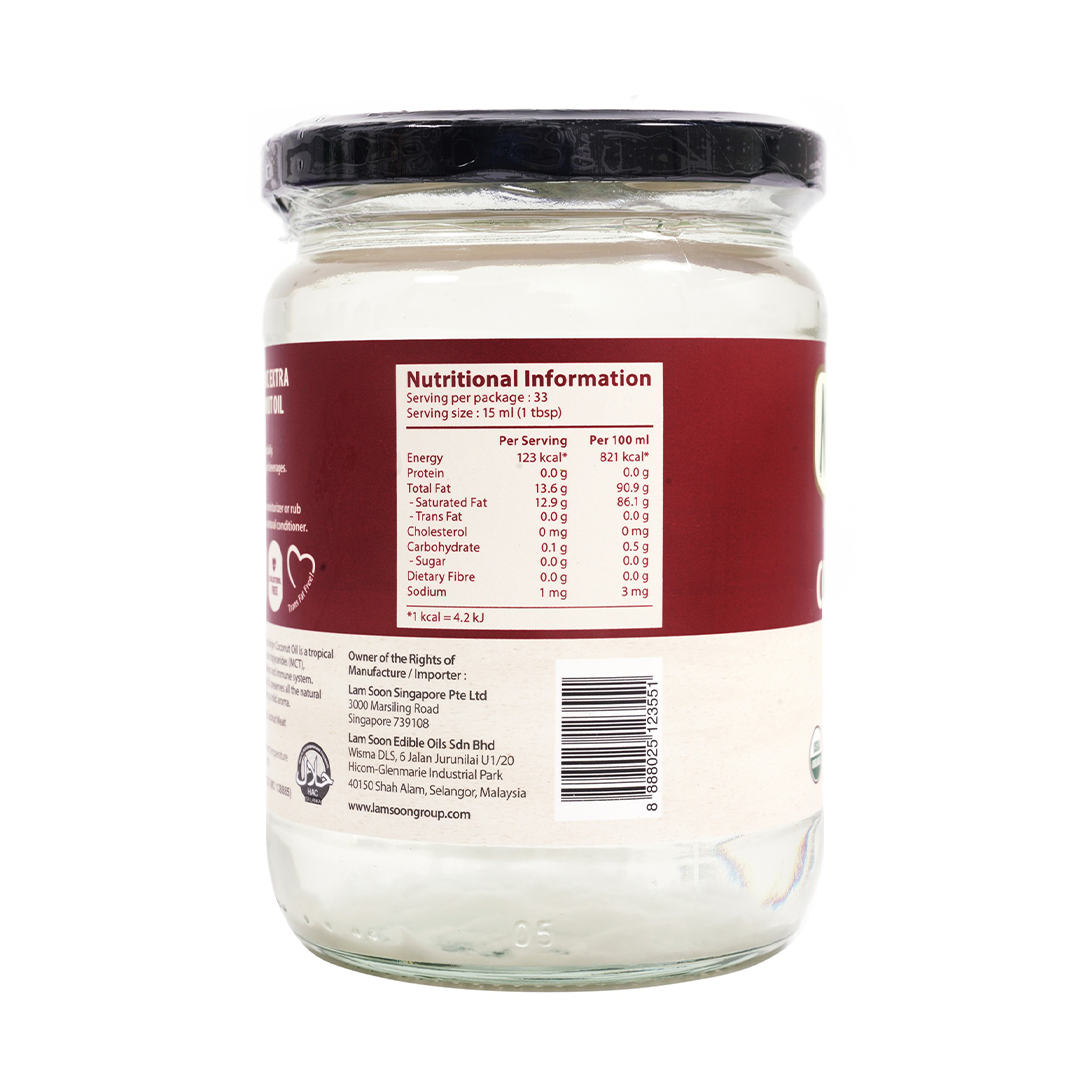 Naturel Organic Coconut Oil 500ml