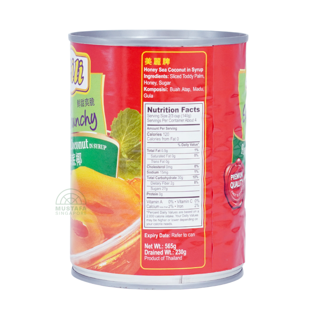 Mili Sweet and Crunchy Honey Sea Coconut 565g
