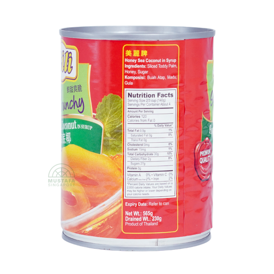 Mili Sweet and Crunchy Honey Sea Coconut 565g