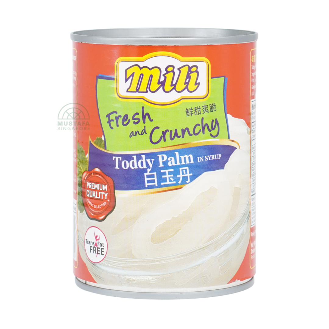 Mili Fresh and Crunchy Toddy Palm in Syrup 565g