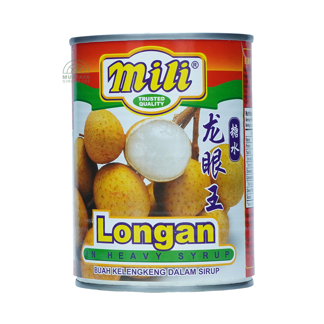 Mili Longan in Heavy Syrup 565g