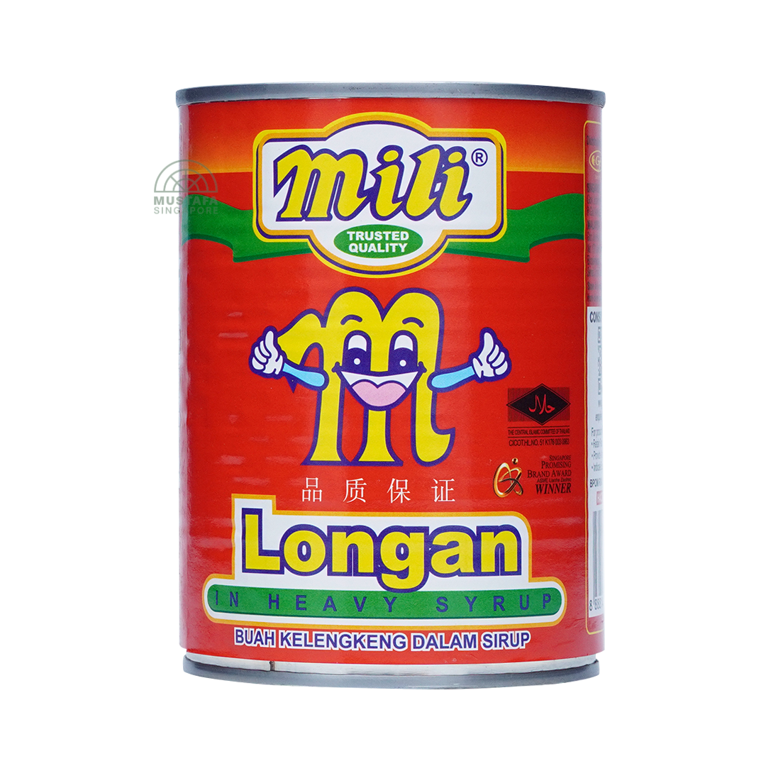 Mili Longan in Heavy Syrup 565g