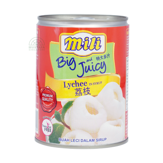 Mili Big and Juicy Lychee in Syrup 565g