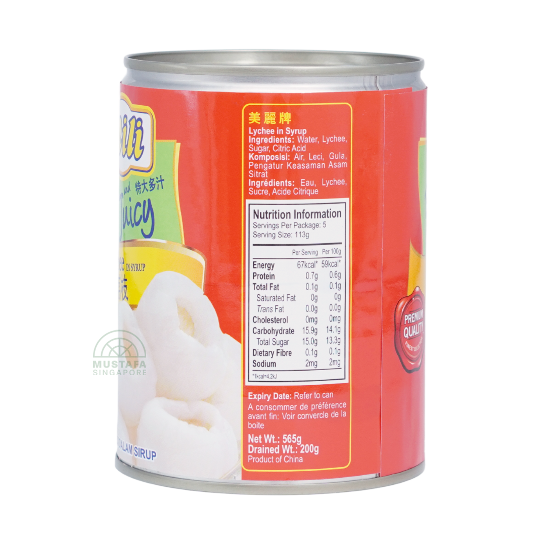 Mili Big and Juicy Lychee in Syrup 565g