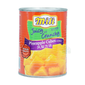 Mili Juicy and Crunchy Pineapple Cubes in Syrup 454g