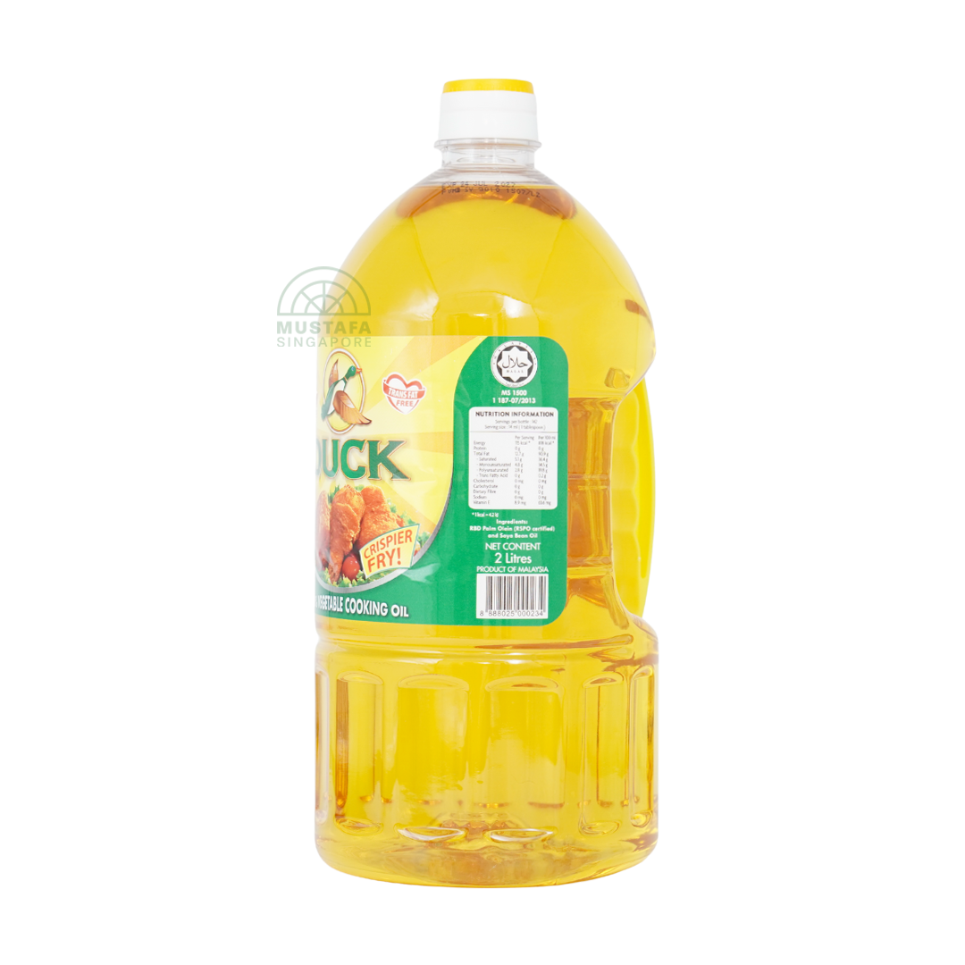 Duck 100% Vegetable Cooking Oil 2L