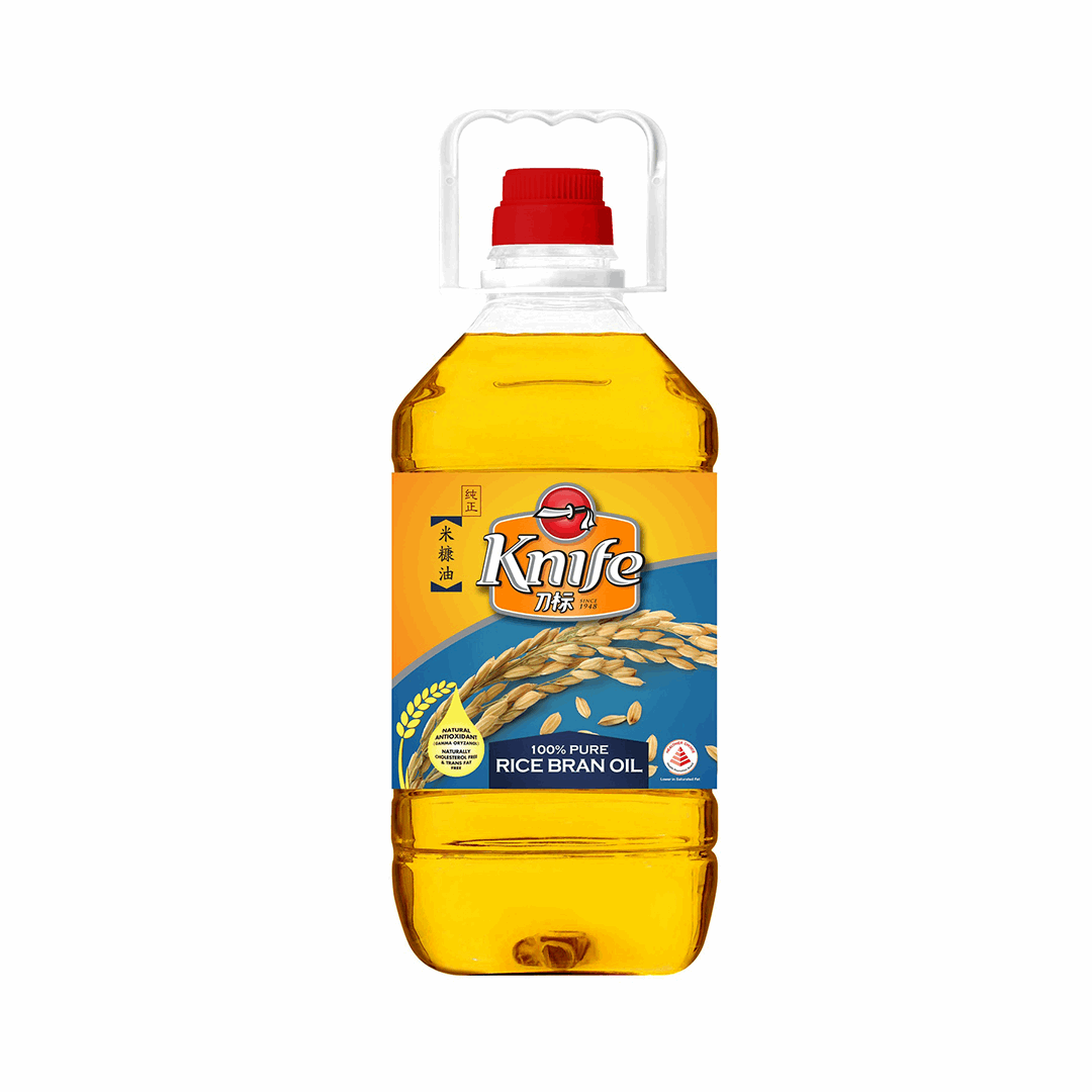 Knife Rice Bran Oil 3L