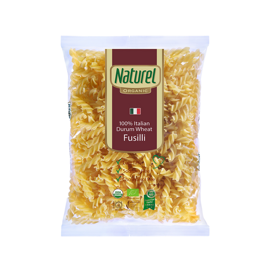 Naturel Organic Fusilli Pasta 500g