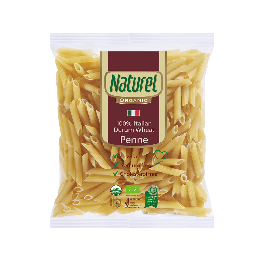 Naturel Organic Penne Pasta 500g