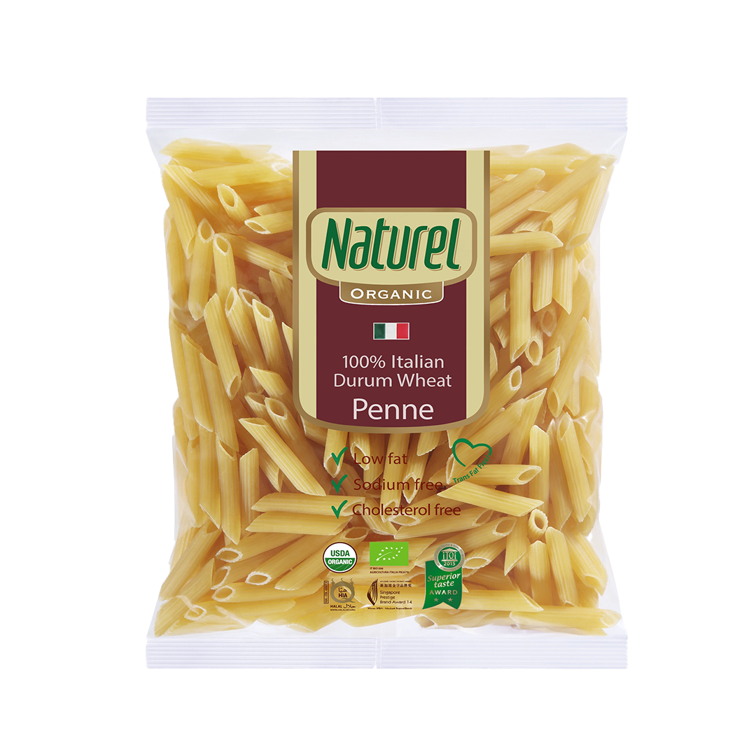 Naturel Organic Penne Pasta 500g