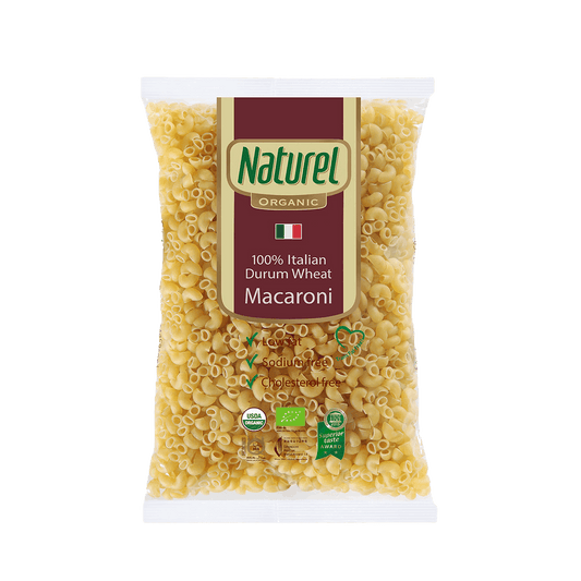 Naturel Organic Macaroni Pasta 500g