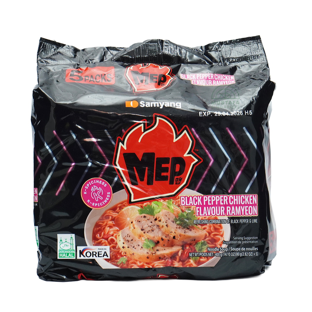 Samyang MEP Black Pepper Chicken Flavour Ramyeon 80g x 5s