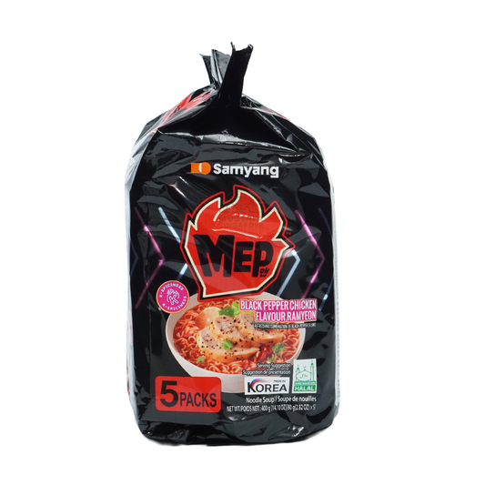 Samyang MEP Black Pepper Chicken Flavour Ramyeon 80g x 5s