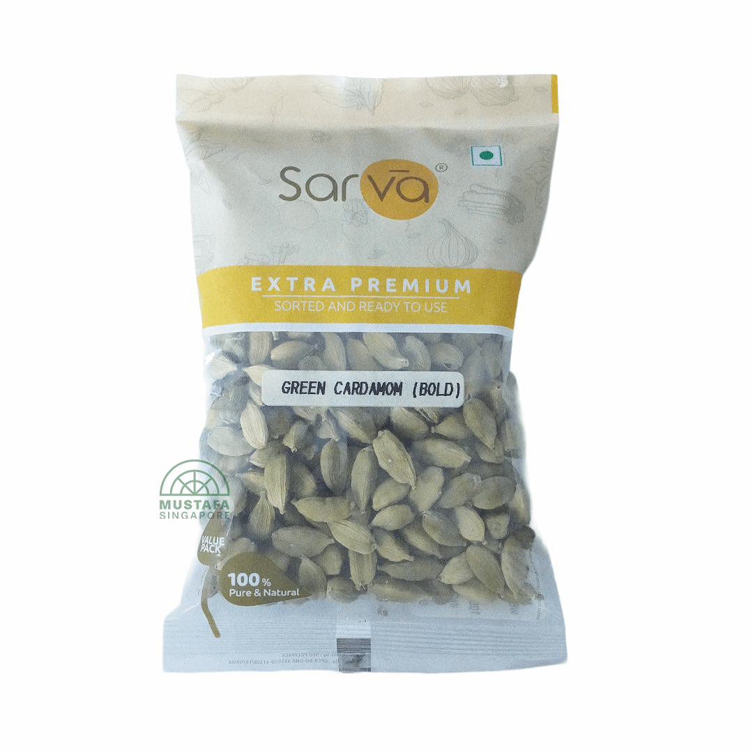 Sarva Green Cardamom (Bold) 100g