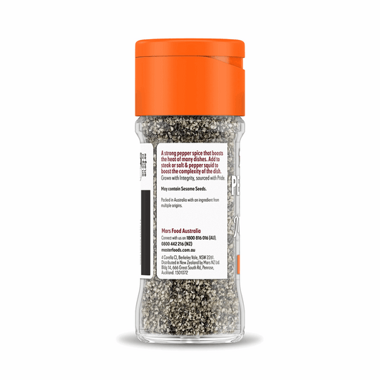 MasterFoods Cracked Black Pepper 35g