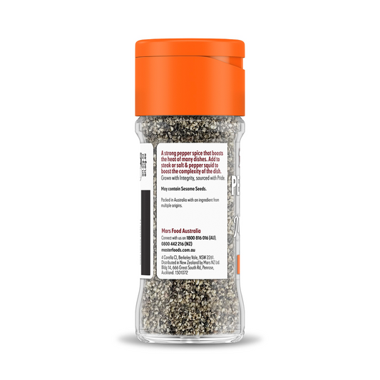 MasterFoods Cracked Black Pepper 35g
