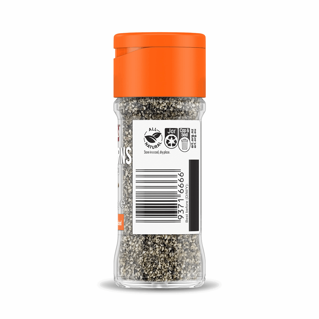 MasterFoods Cracked Black Pepper 35g